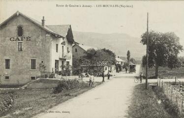 2075. Route de Genève à Annecy. Les Mouilles (Neydens) / Auguste et Ernest Pittier. Annecy Pittier, phot-édit. 1899-1922