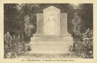 Viry (Hte-Savoie) Le Monument aux Morts (sculpteur darel). [1920]