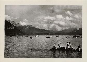 Lac d'Annecy. [1950]