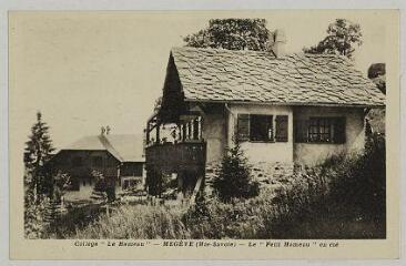 Collège "Le Hameau"-Megève (Hte-Savoie)- Le Petit Hameau" en été". [s.n.], après 1929