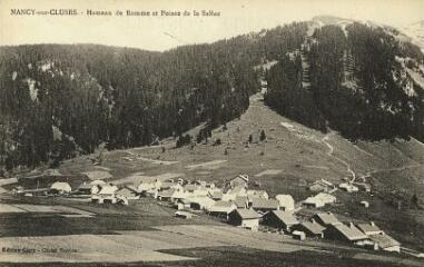 Nancy-sur-Cluses Hameau de Romme et Pointe de la Sallaz. [1900]