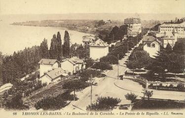 Thonon-les-Bains Boulevard de la Corniche. La Pointe de la Ripaille. [1920]