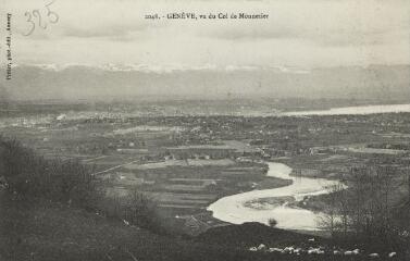2048. Genève, vu du Col de Monnetier / Auguste et Ernest Pittier. Annecy Pittier, phot-édit. 1899-1922