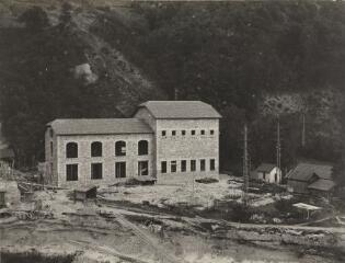 [Construction du bâtiment du transformateur] / Auteur non identifié. [SHEL], 26 juillet 1918