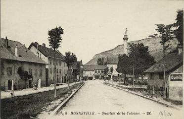 Bonneville Quartier de la colonne. [1920]