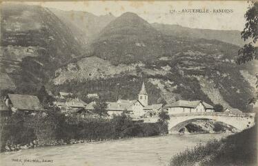 576. Aiguebelle - Randens / Auguste et Ernest Pittier. Annecy Pittier, phot-édit. 1899-1922