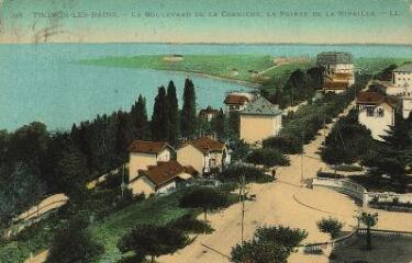 Thonon-les-Bains Boulevard de la Corniche. La Pointe de la Ripaille. 1925