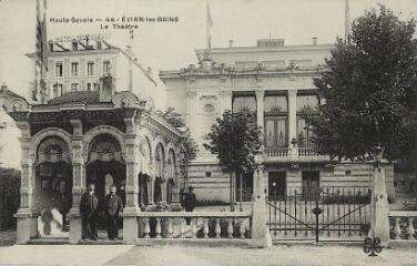 Evian Le théâtre. [1900]