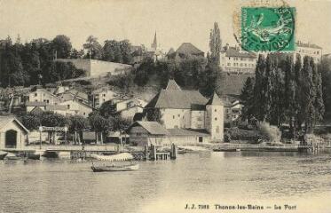 Thonon-les-Bains Le Port. 1913