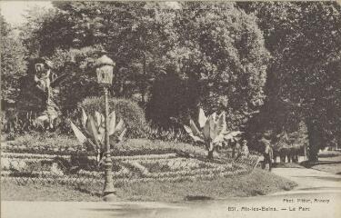 851. Le Parc / Auguste et Ernest Pittier. Annecy Pittier, phot-édit. 1899-1922