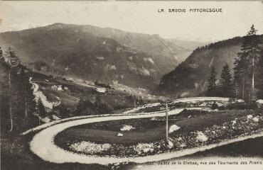 1833. Vallée de la Giettaz, vue des Tournants des Aravis / Auguste et Ernest Pittier. Annecy Pittier, phot-édit. 1899-1922 La Savoie pittoresque