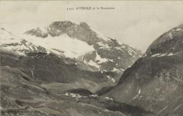1356. Avérole et la Bessanèse / Auguste et Ernest Pittier. Annecy Pittier, phot-édit. 1899-1922