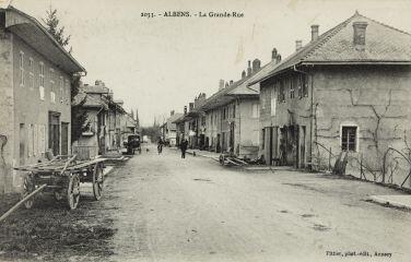 2033. La Grande Rue / Auguste et Ernest Pittier. Annecy Pittier, phot-édit. 1899-1922