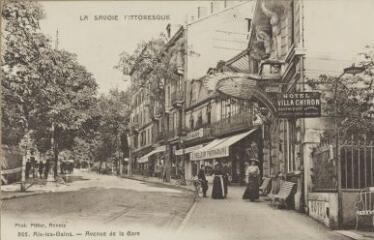 865. Avenue de la Gare / Auguste et Ernest Pittier. Annecy Pittier, phot-édit. 1899-1922 La Savoie pittoresque
