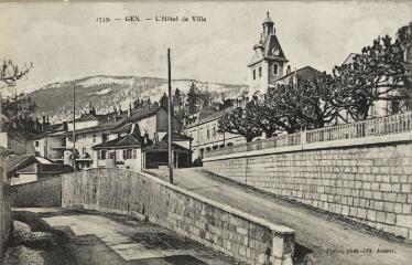 1759. L'Hôtel de Ville / Auguste et Ernest Pittier. Annecy Pittier, phot-édit. 1899-1922