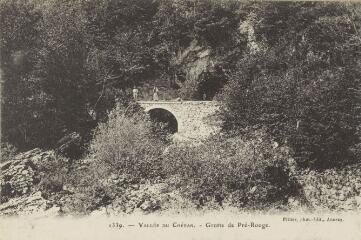 1339. Vallée du Chéran. Grotte de Pré-Rouge / Auguste et Ernest Pittier. Annecy Pittier, phot-édit. 1899-1922