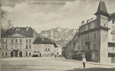 364. La rue Sainte-Catherine / Auguste et Ernest Pittier. Annecy Pittier, phot-édit. 1899-1922