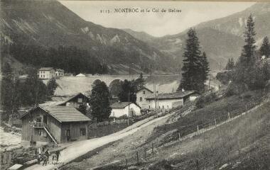2115. Montroc et le Col de Balme / Auguste et Ernest Pittier. Annecy Pittier, phot-édit. 1899-1922