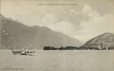 1998. Lac d'Annecy. La Presqu'île de Duingt / Auguste et Ernest Pittier. Annecy Pittier, phot-édit. 1899-1922