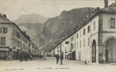 201. La Grande Rue / Auguste et Ernest Pittier. Annecy Pittier, phot-édit. 1899-1922