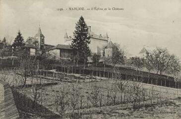1246. L'Église et le Château / Auguste et Ernest Pittier. Annecy Pittier, phot-édit. 1899-1922