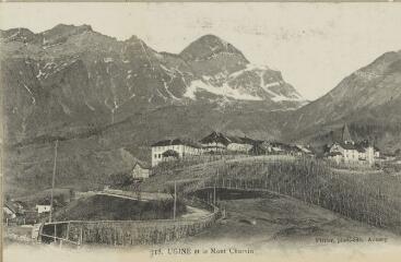 718. Ugine et le Mont Charvin / Auguste et Ernest Pittier. Annecy Pittier, phot-édit. 1899-1922