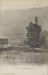 162. Lac d'Aiguebelette / Auguste et Ernest Pittier. Annecy Pittier, phot-édit. 1899-1922