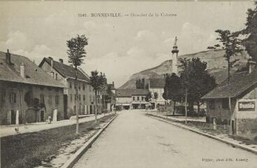 1046. Quartier de la Colonne / Auguste et Ernest Pittier. Annecy Pittier, phot-édit. 1899-1922