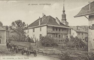 346. Rue de l'Église / Auguste et Ernest Pittier. Annecy Pittier, phot-édit. 1899-1922 La Savoie pittoresque