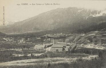 244. Les Usines et Vallée de Marlens / Auguste et Ernest Pittier. Annecy Pittier, phot-édit. 1899-1922