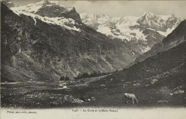 1546. Vallée de Peisey. La Gurra et le Mont Pourri / Auguste et Ernest Pittier. Annecy Pittier, phot-édit. 1899-1922