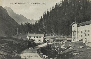1927. Le Col des Montets (1462 m) - Argentières / Auguste et Ernest Pittier. Annecy Pittier, phot-édit. 1899-1922