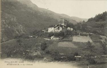 1142. Le Château - Petit-Cœur / Auguste et Ernest Pittier. Annecy Pittier, phot-édit. 1899-1922