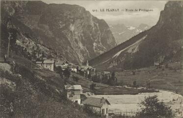 915. Route de Pralognan / Auguste et Ernest Pittier. Annecy Pittier, phot-édit. 1899-1922