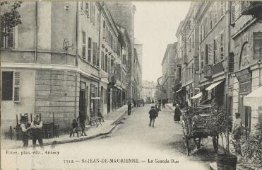 1912. La Grande Rue / Auguste et Ernest Pittier. Annecy Pittier, phot-édit. 1899-1922