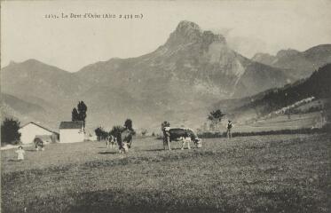 1165. La Dent d'Oche (altitude 2434 m) / Auguste et Ernest Pittier. Annecy Pittier, phot-édit. 1899-1922