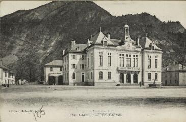 1792. L'Hôtel de Ville / Auguste et Ernest Pittier. Annecy Pittier, phot-édit. 1899-1922