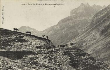 1402. Route du Glandon et Montagne des Sept-Laux / Auguste et Ernest Pittier. Annecy Pittier, phot-édit. 1899-1922
