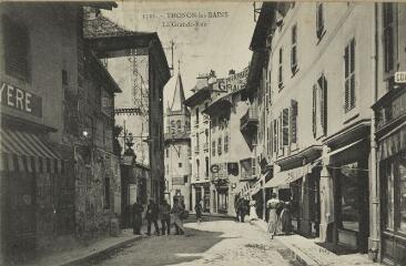 1523. La Grande Rue / Auguste et Ernest Pittier. Annecy Pittier, phot-édit. 1899-1922
