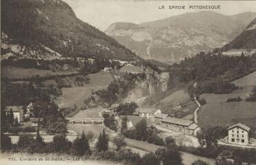 1115. Environs de Saint-Jeoire. Les Usines et le Pont du Giffre / Auguste et Ernest Pittier. Annecy Pittier, phot-édit. 1899-1922 La Savoie pittoresque