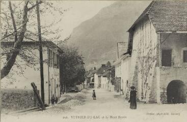 296. Veyrier-du-Lac et le Mont Baron / Auguste et Ernest Pittier. Annecy Pittier, phot-édit. 1899-1922