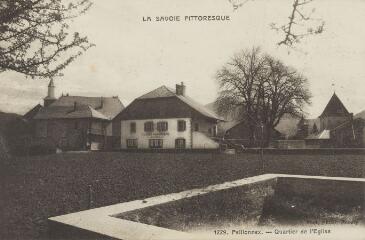 1229. Quartier de l'Église / Auguste et Ernest Pittier. Annecy Pittier, phot-édit. 1899-1922 La Savoie pittoresque