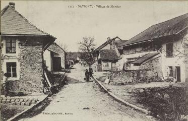 1253. Village de Murcier / Auguste et Ernest Pittier. Annecy Pittier, phot-édit. 1899-1922