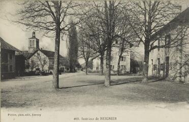 463. Intérieur de Reignier / Auguste et Ernest Pittier. Annecy Pittier, phot-édit. 1899-1922