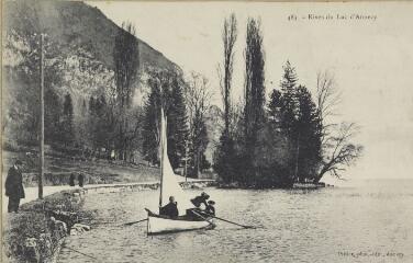 483. Rives du Lac d'Annecy / Auguste et Ernest Pittier. Annecy Pittier, phot-édit. 1899-1922