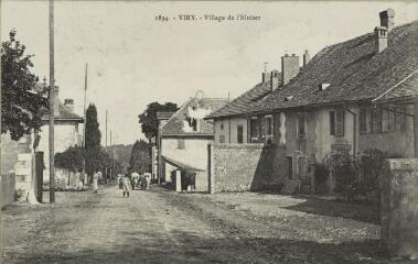 1894. Village de l'Eluiset / Auguste et Ernest Pittier. Annecy Pittier, phot-édit. 1899-1922