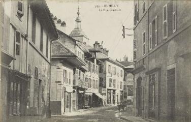 333. La Rue Centrale / Auguste et Ernest Pittier. Annecy Pittier, phot-édit. 1899-1922