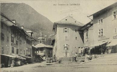 967. Intérieur de Taninges / Auguste et Ernest Pittier. Annecy Pittier, phot-édit. 1899-1922