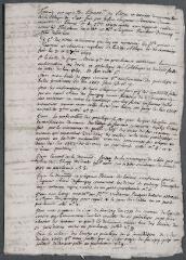 Extrait de l'inventaire des titres et terriers de l'abbaye de Sixt fait en 1643.