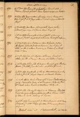 1758-1793 (copies du XIXe siècle).